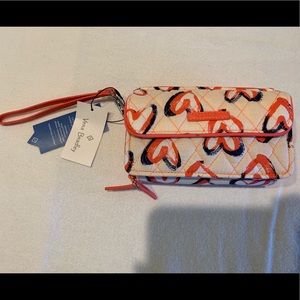 RFID wristlet wallet crossbody